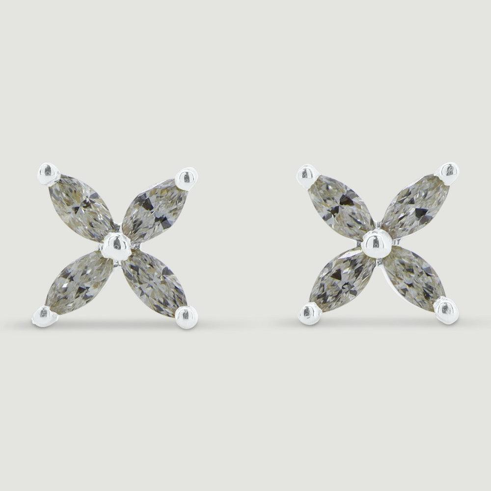 Clover Diamond Earrings