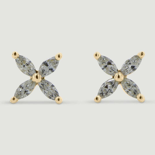 Clover Diamond Earrings