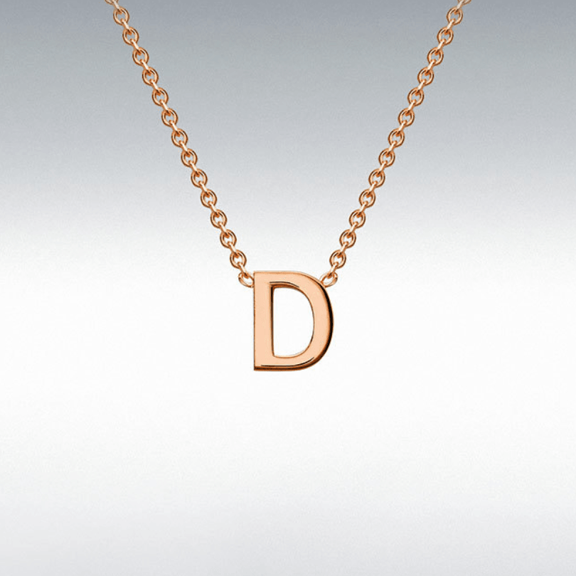 Gold Initial Necklace
