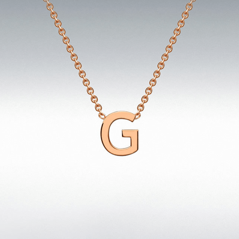 Gold Initial Necklace
