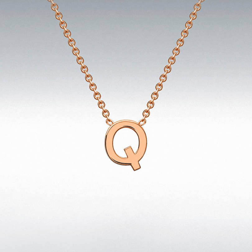Gold Initial Necklace
