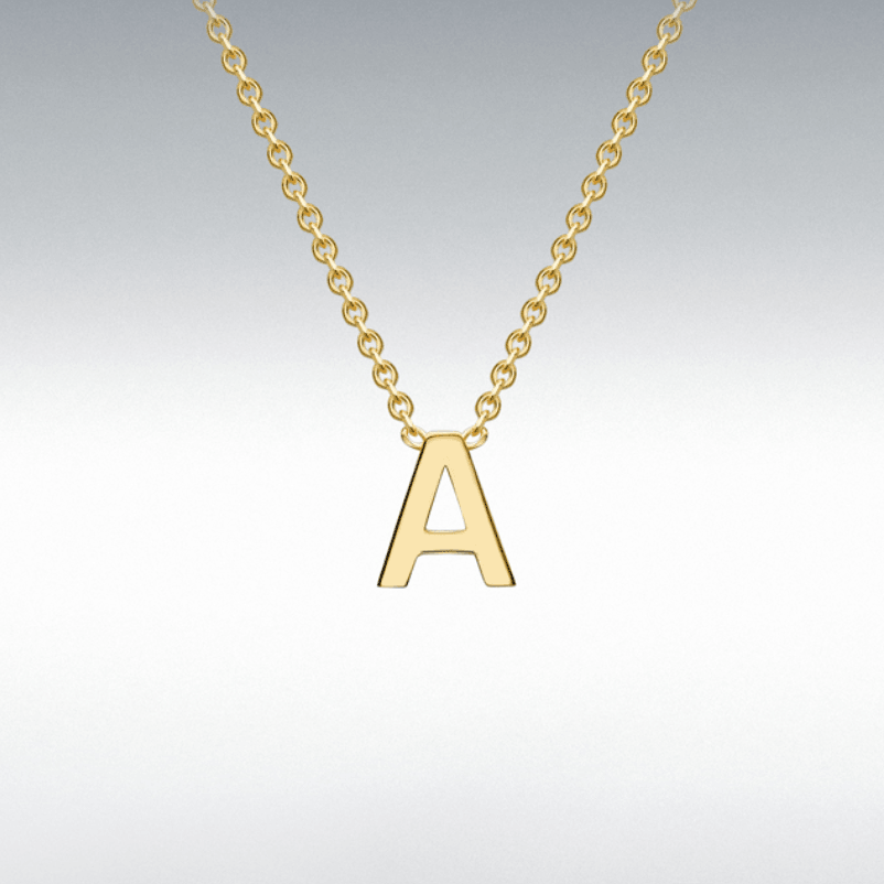 Gold Initial Necklace