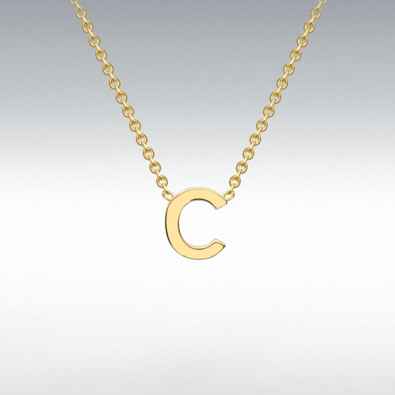 Gold Initial Necklace