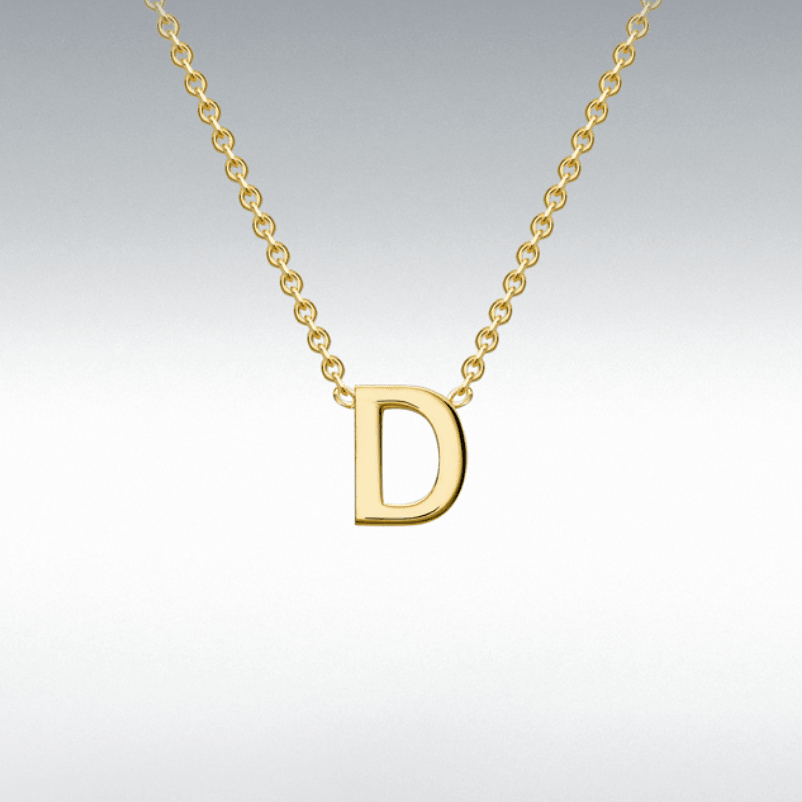 Gold Initial Necklace