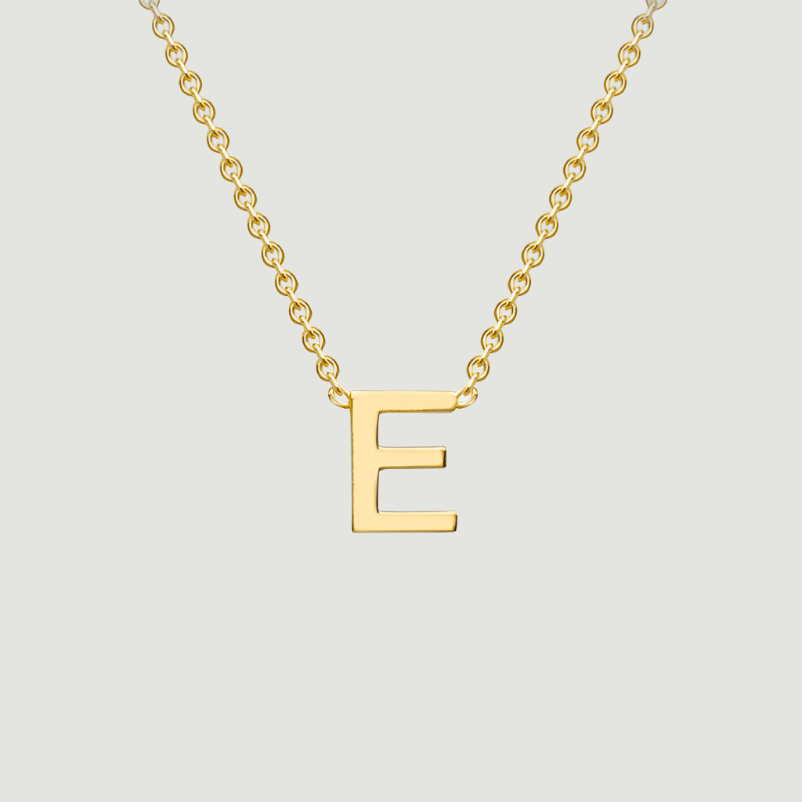 Gold Initial Necklace