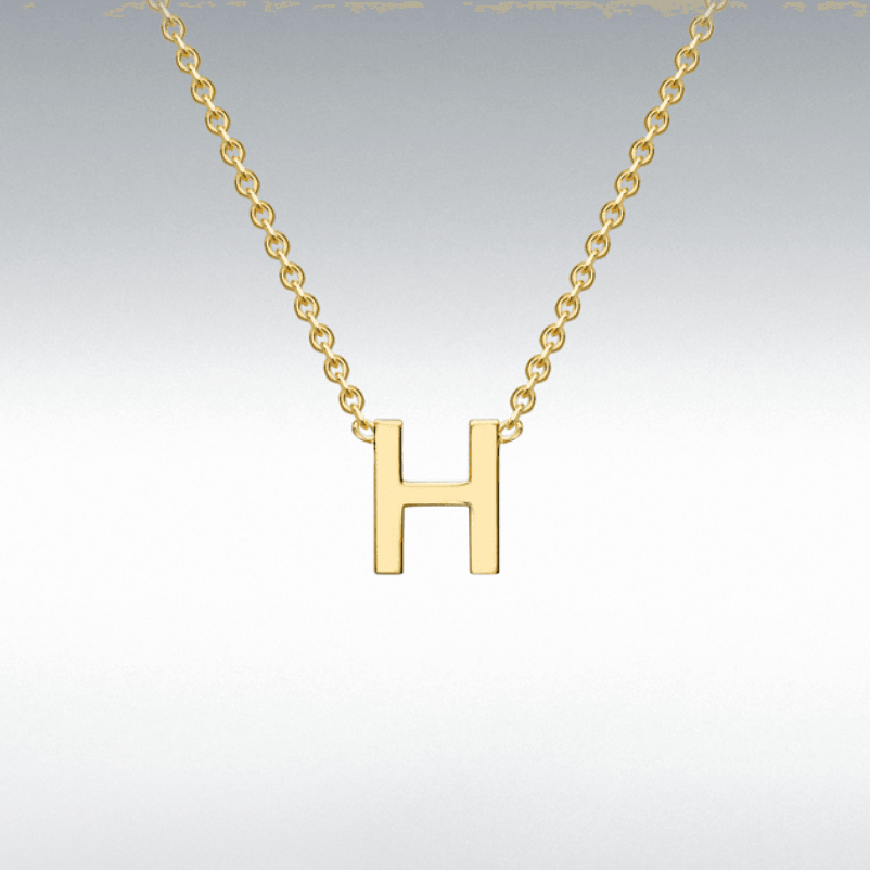 Gold Initial Necklace