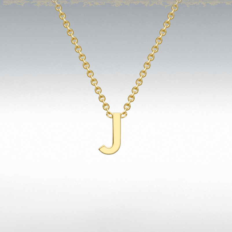 Gold Initial Necklace