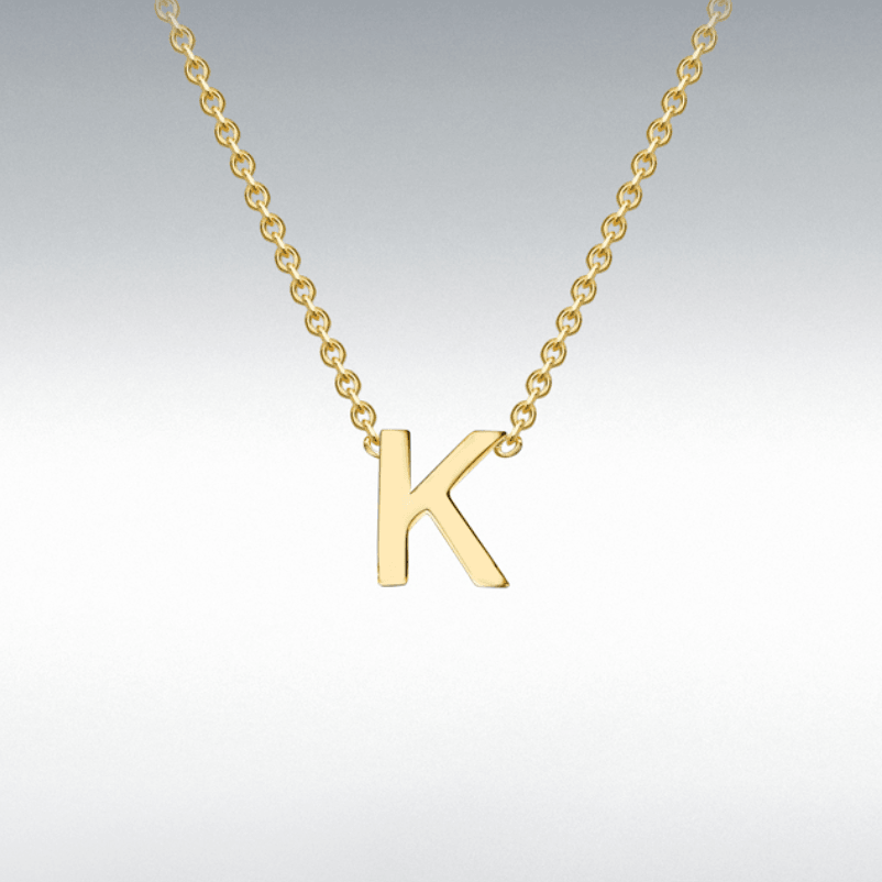 Gold Initial Necklace