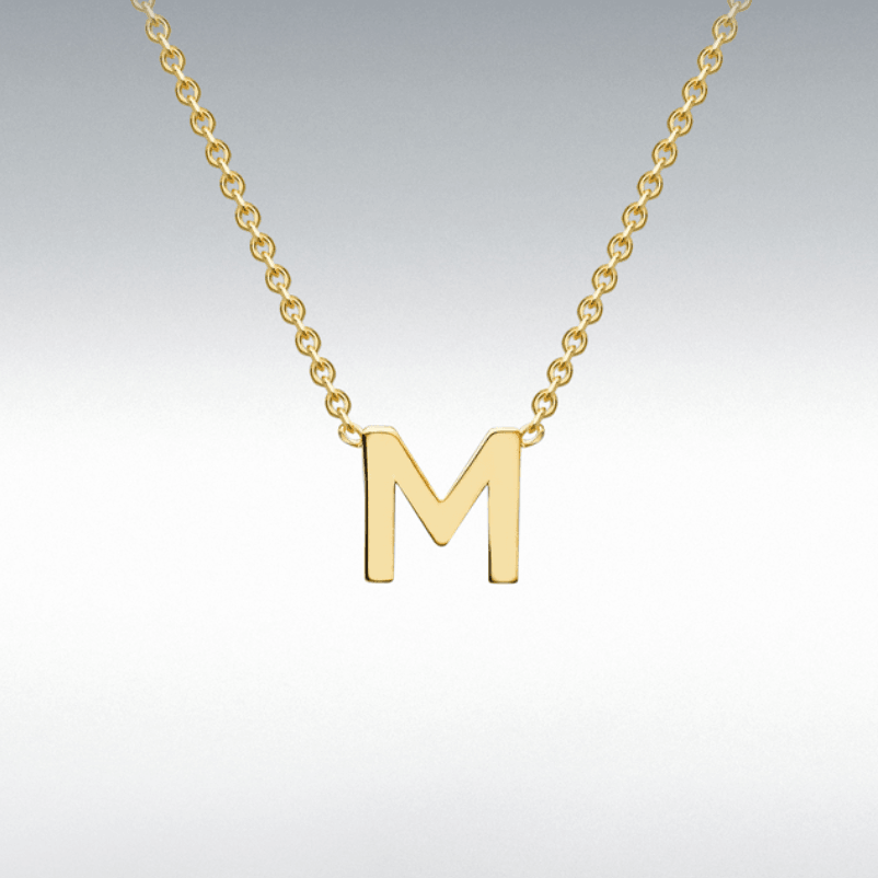 Gold Initial Necklace