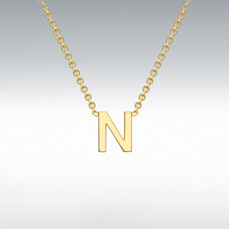 Gold Initial Necklace