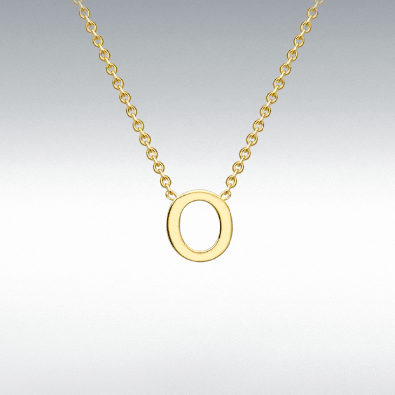 Gold Initial Necklace