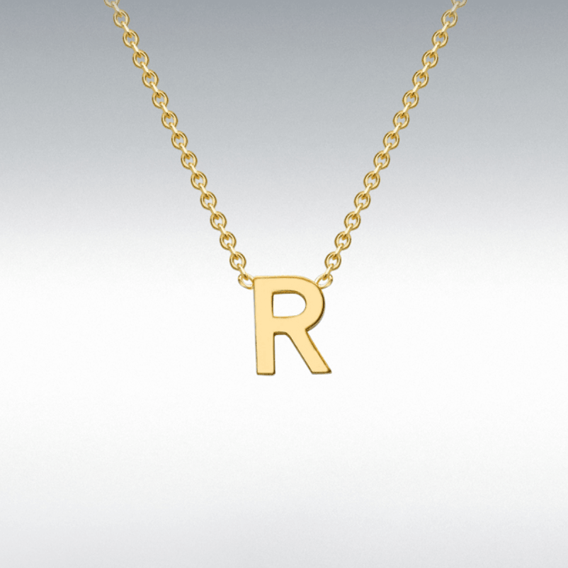 Gold Initial Necklace