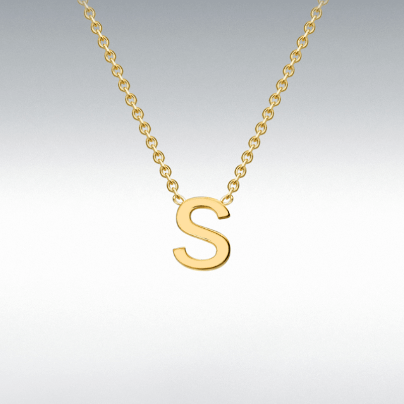 Gold Initial Necklace