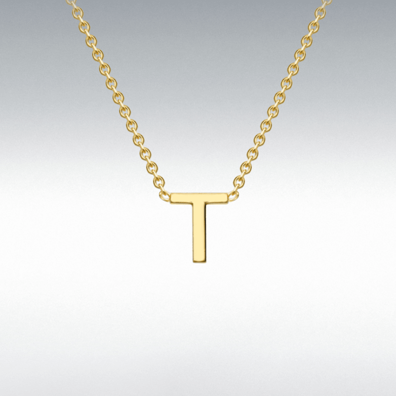 Gold Initial Necklace