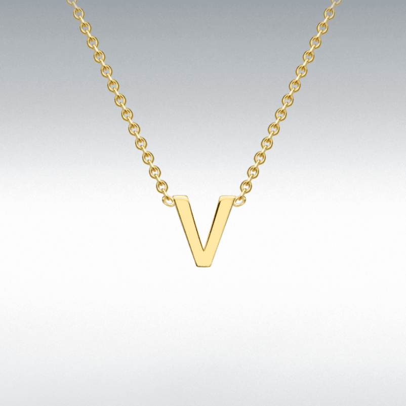 Gold Initial Necklace