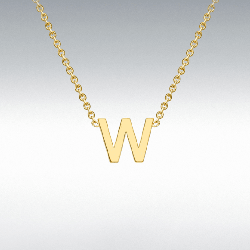 Gold Initial Necklace