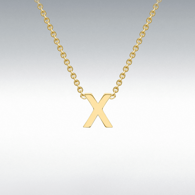 Gold Initial Necklace
