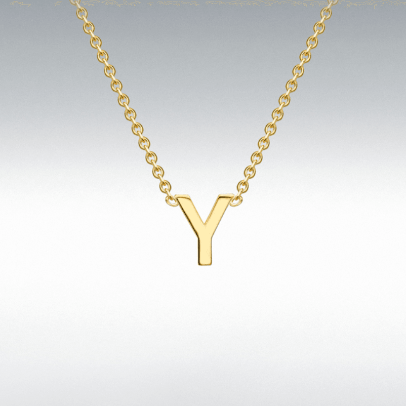 Gold Initial Necklace