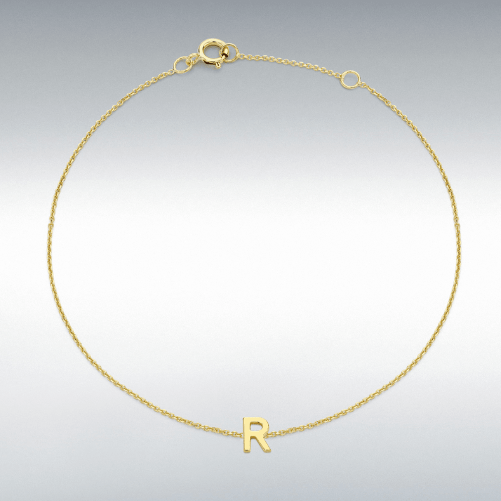 Gold Initial Bracelet