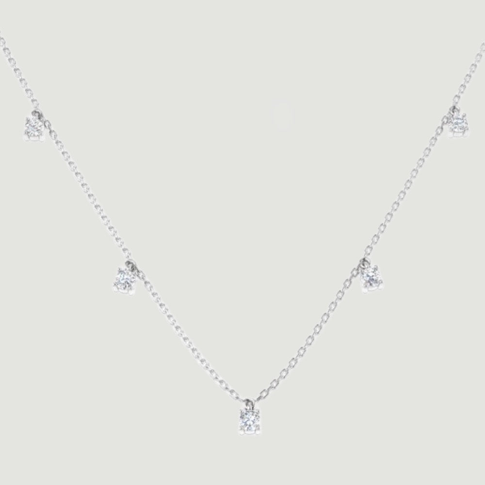 Five Stone Necklace