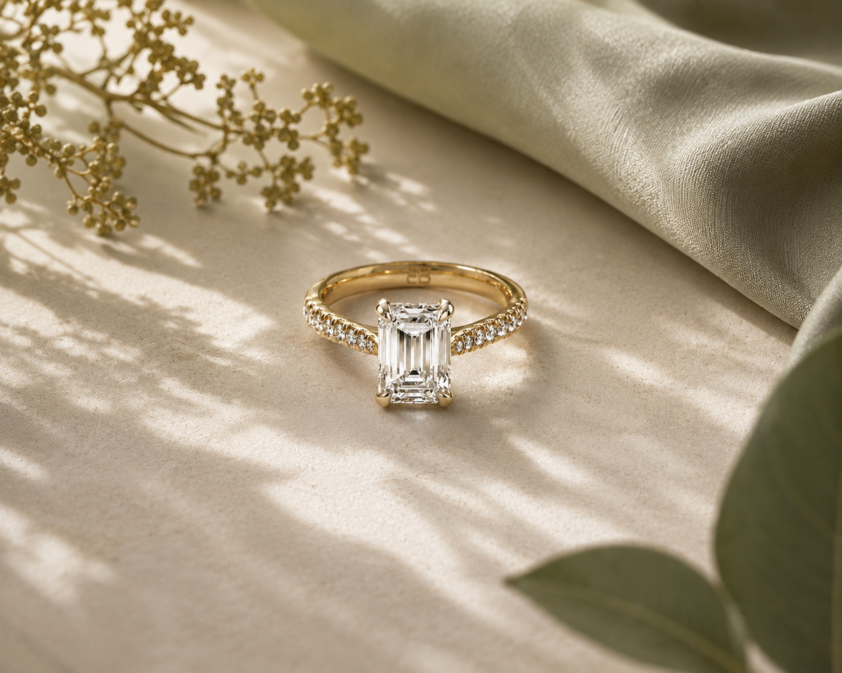 Side-Stone Engagement Rings