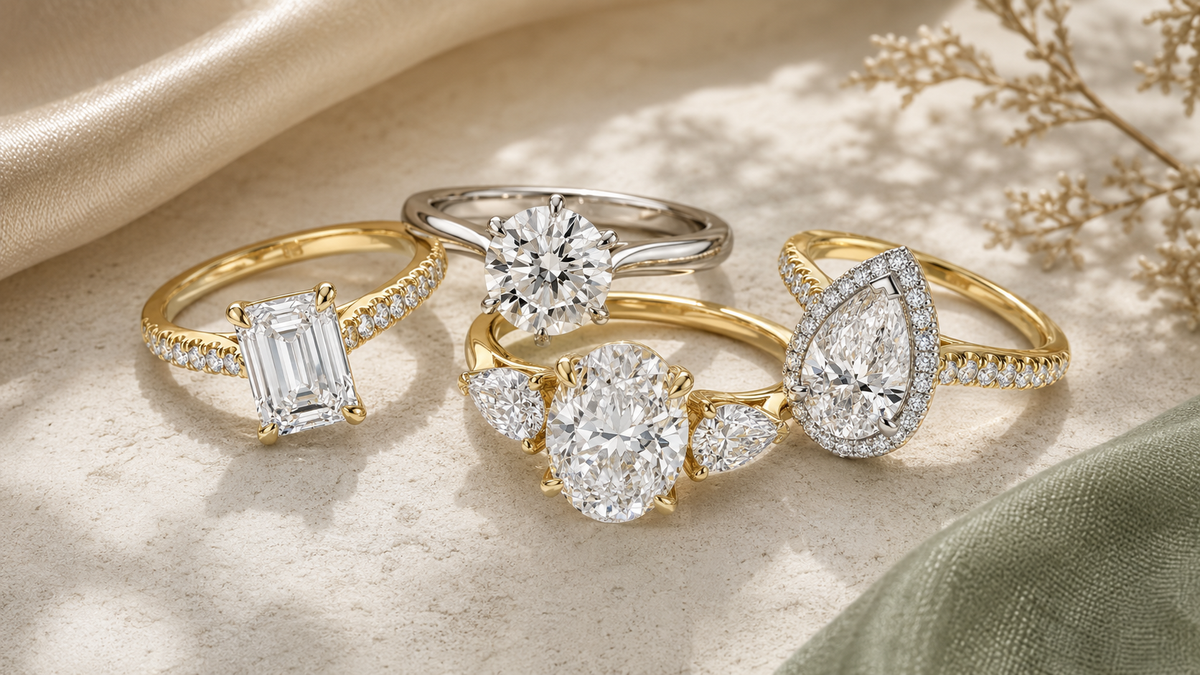 Natural Diamond Engagement Rings