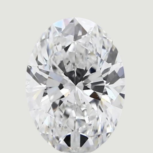 1.99ct Lab-Grown Oval Diamond – E Colour, VS1 Clarity