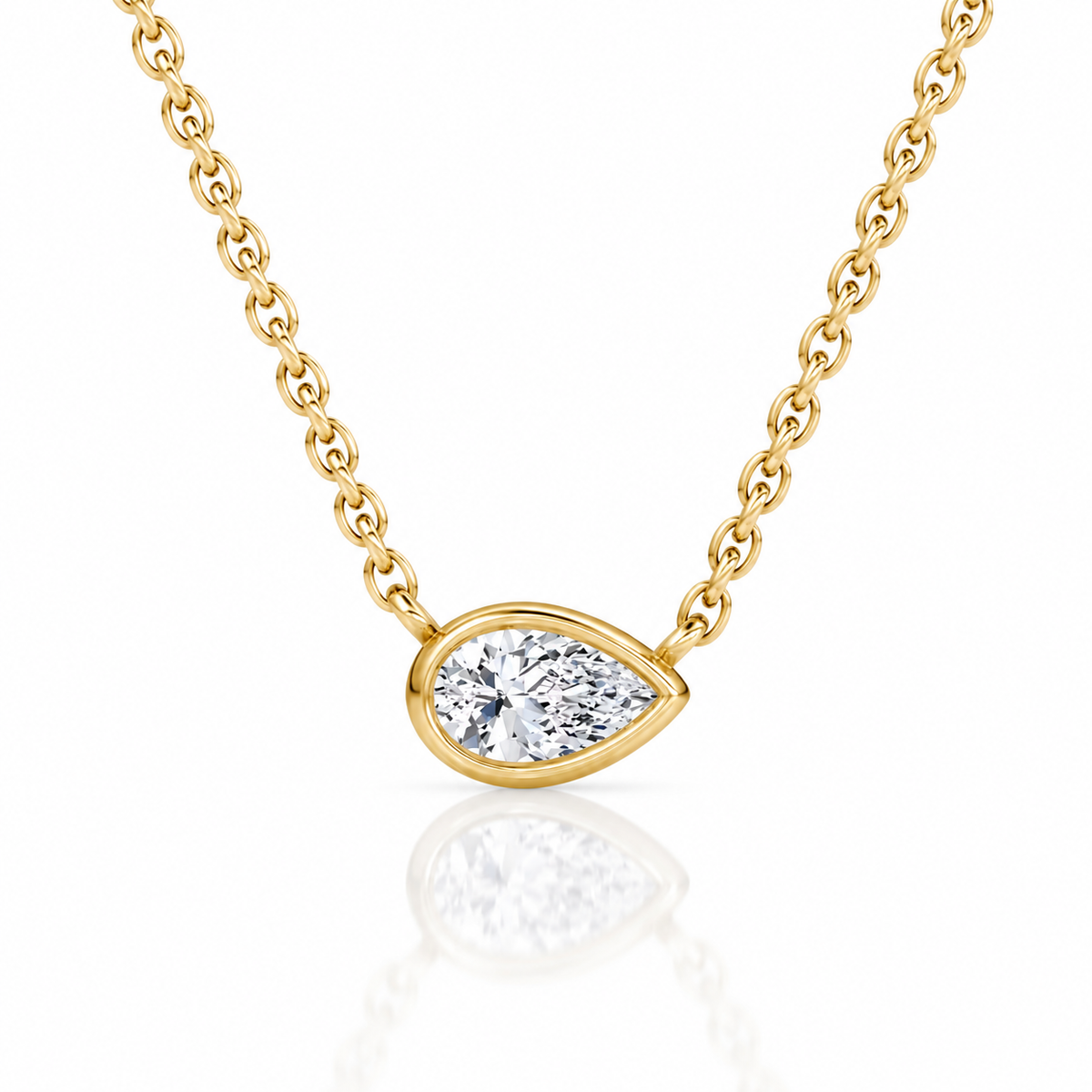 The Primrose Pear Lab-Grown Necklace