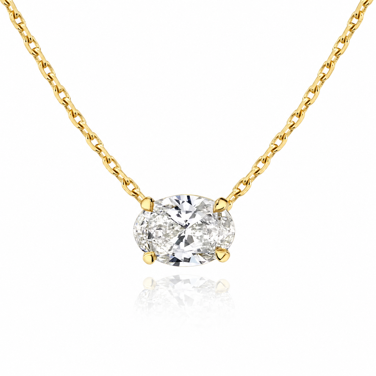 The Chelsea Oval Lab-Grown Necklace