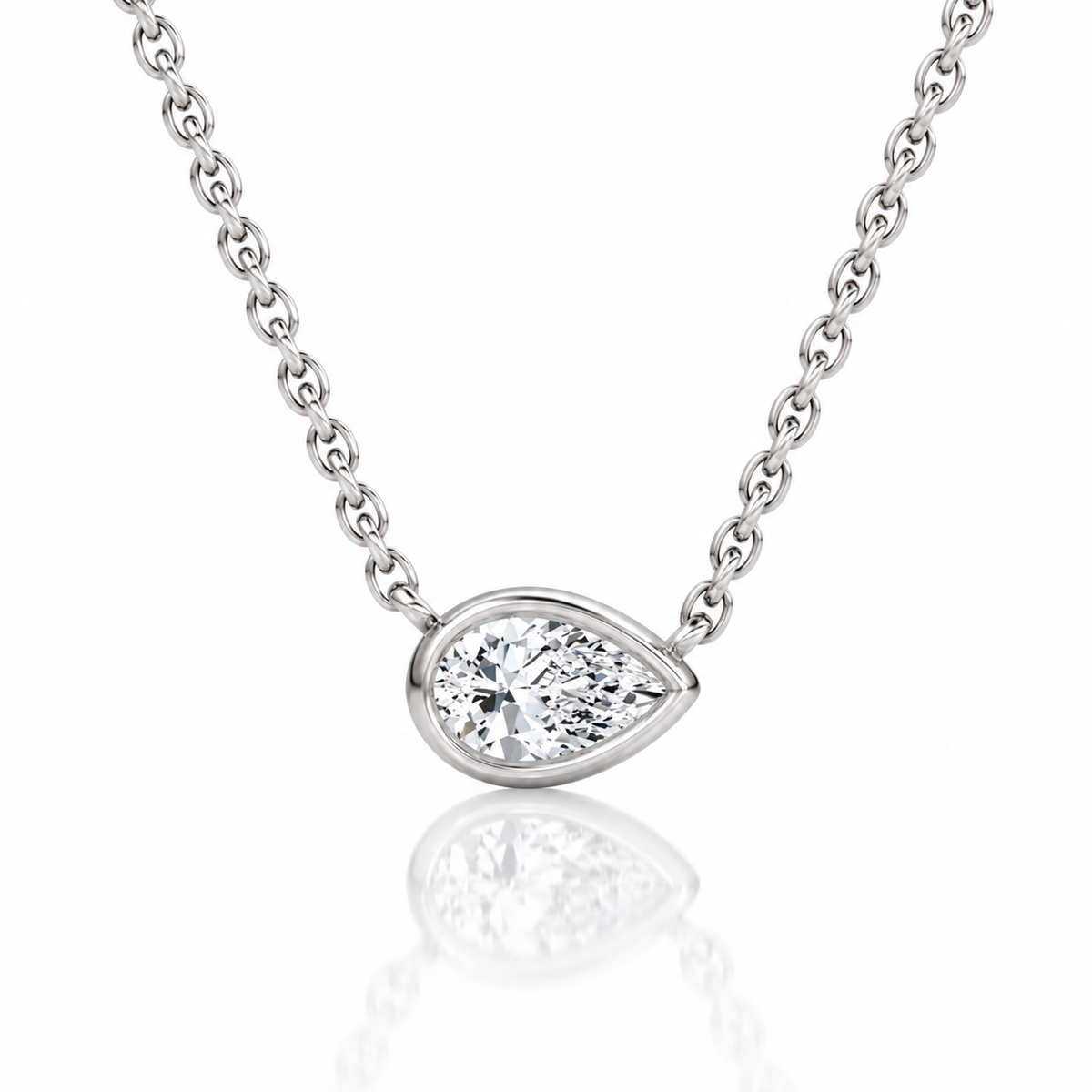 The Primrose Pear Lab-Grown Necklace