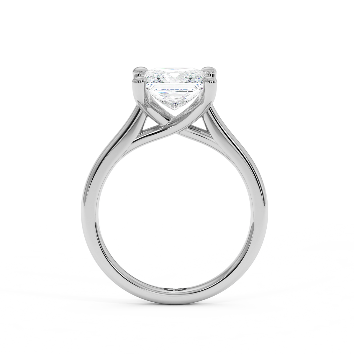 The Belgravia Princess Lab-Grown Platinum Ring