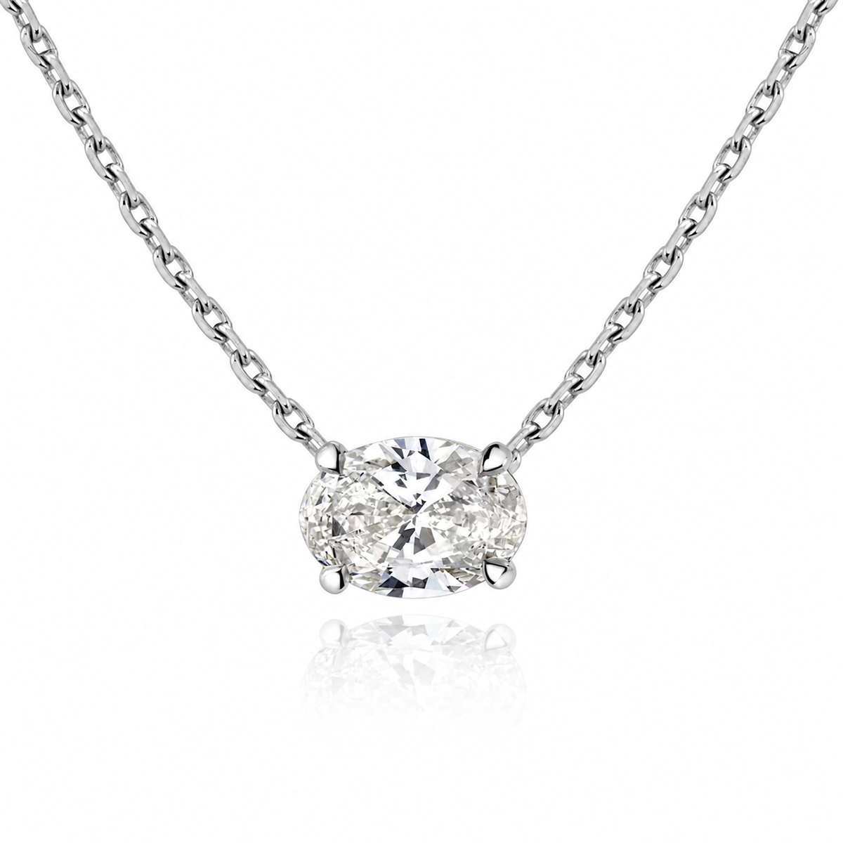 The Chelsea Oval Lab-Grown Necklace