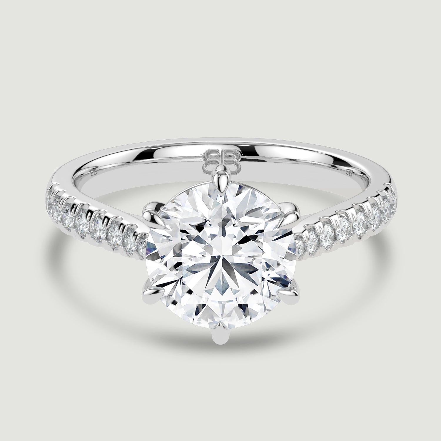 The Kensington 6 Lab-Grown Platinum Ring