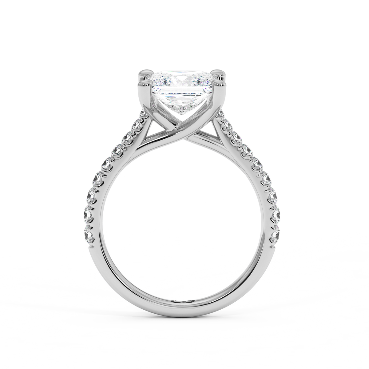The Richmond Princess Lab-Grown Platinum Ring