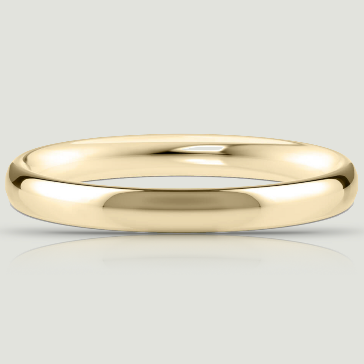 Yellow Gold 2.5mm Traditional Court Ring
