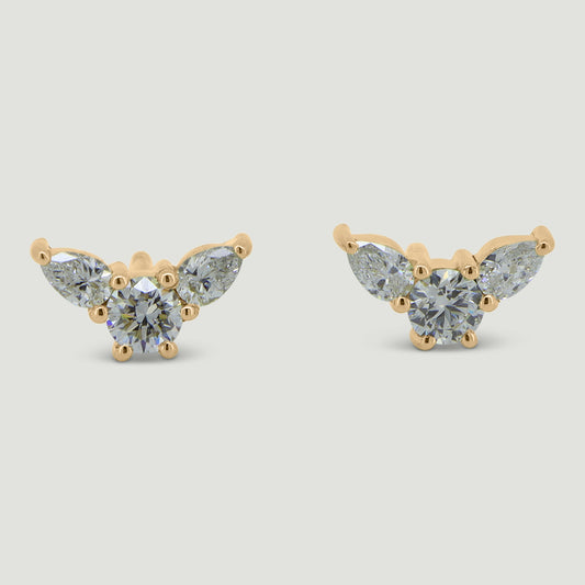 Papillon Stud Earrings