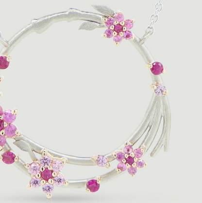Sakura Blossom Pendant