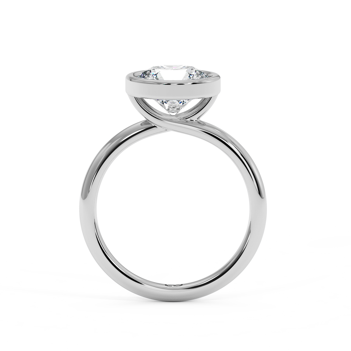 La bague Chelsea en or jaune et émeraude de laboratoire