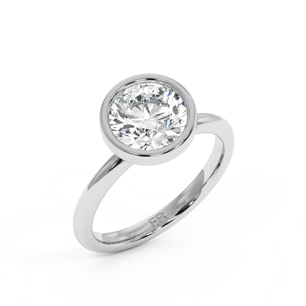 La bague Chelsea en or jaune et émeraude de laboratoire